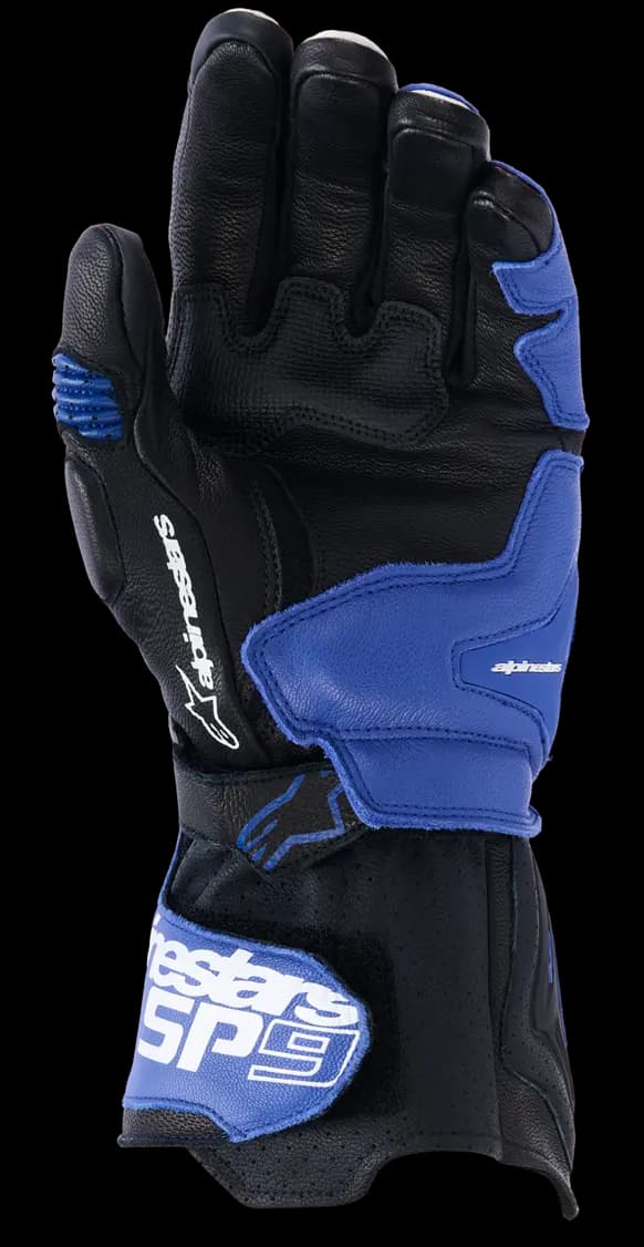 Guantes Alpinestars SP-9 Azul Blanco Negro