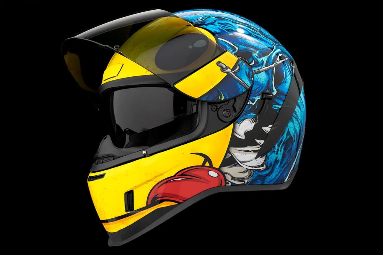 Casco ICON Airform MIPS Brozak Azul