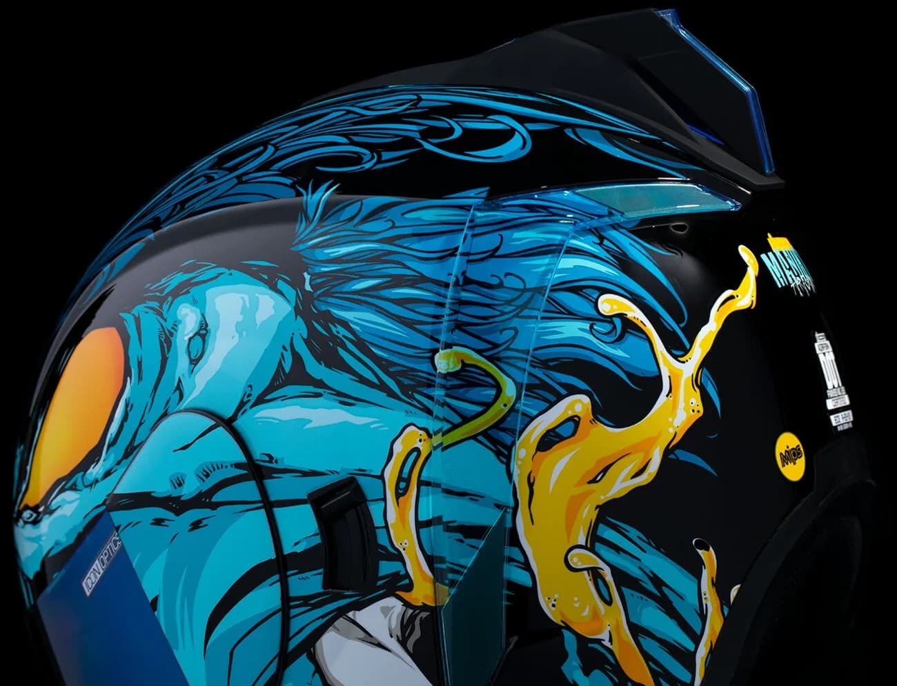 Casco ICON Airflorm MIPS Manik'RR Azul