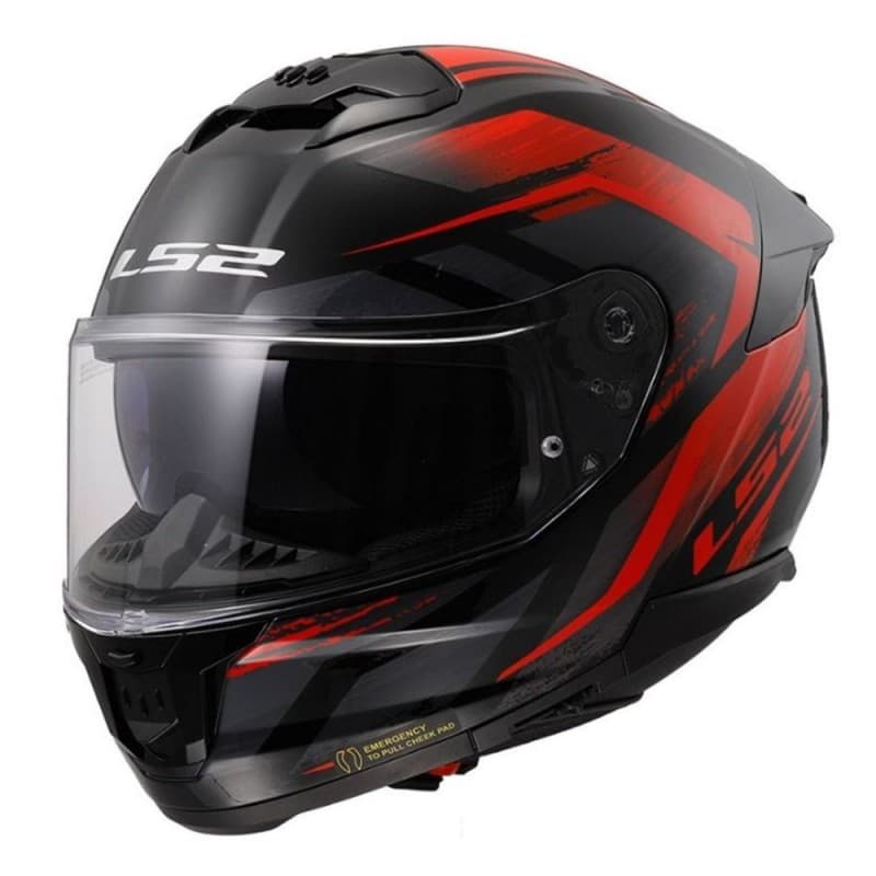 Casco Integral LS2 FF808 Stream II 22-06 Fury Negr image_1