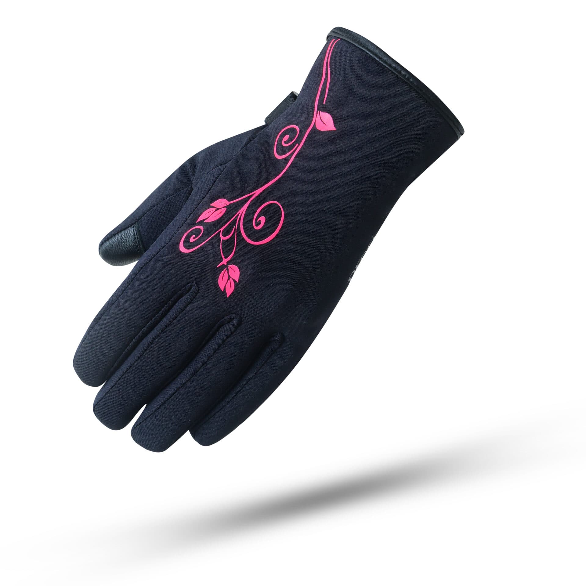 GUANTES LADY1 NEGRO/ROSA T - XXS GUANTES LADY1 NEGRO/ROSA T - XXS