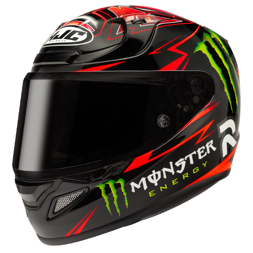 Casco Integral HJC RPHA 12 Réplica Quartararo MC1 image_1