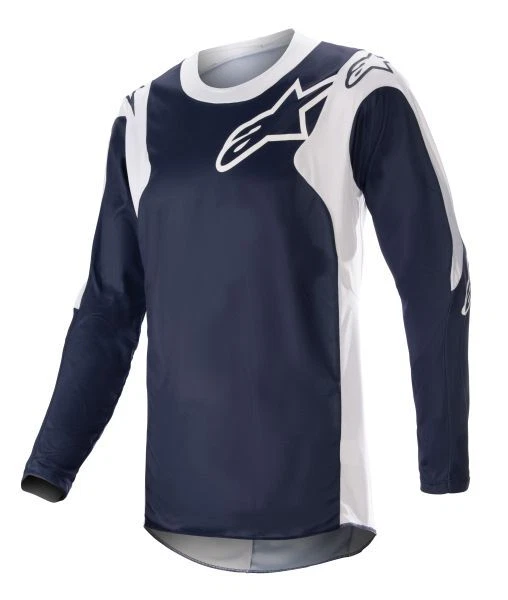 Camiseta Alpinestars Racer Hoen Azul Blanco-DESCAT image_1