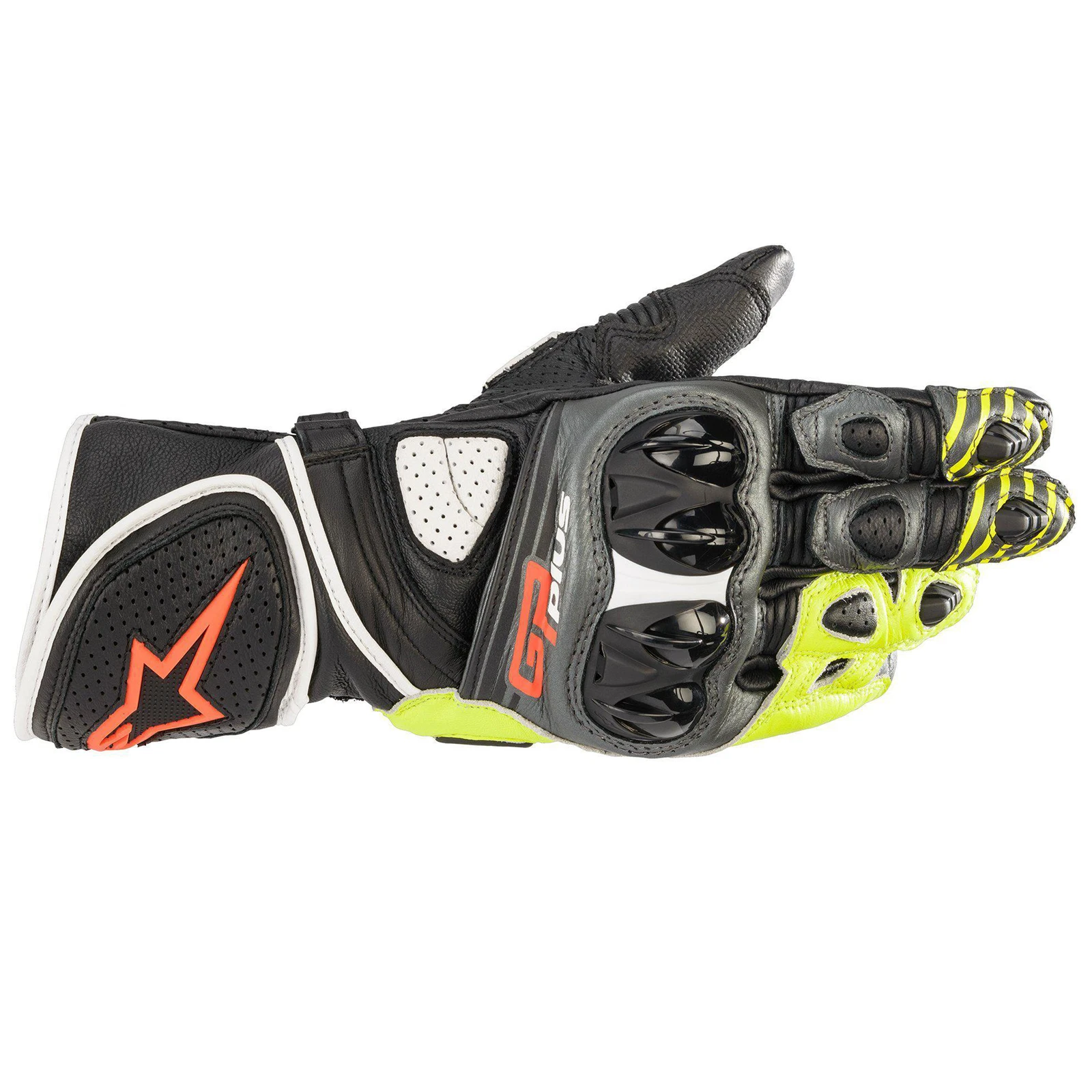 Guantes Alpinestars GP PLUS R V2 Metal Gris Negro image_1