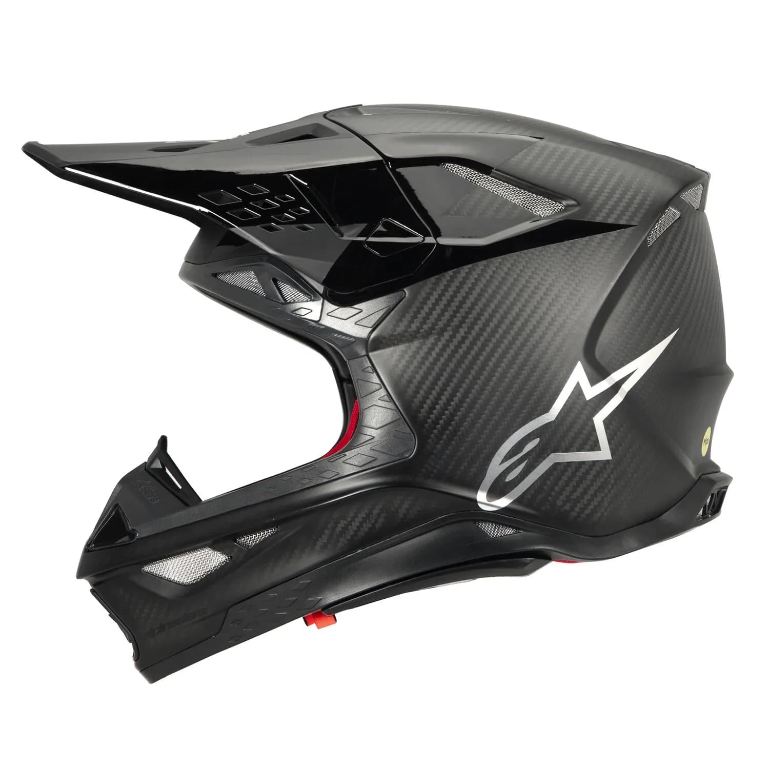 Casco Alpinestars SM10 Carbono Mate Casco Alpinestars SM10 Carbono Mate