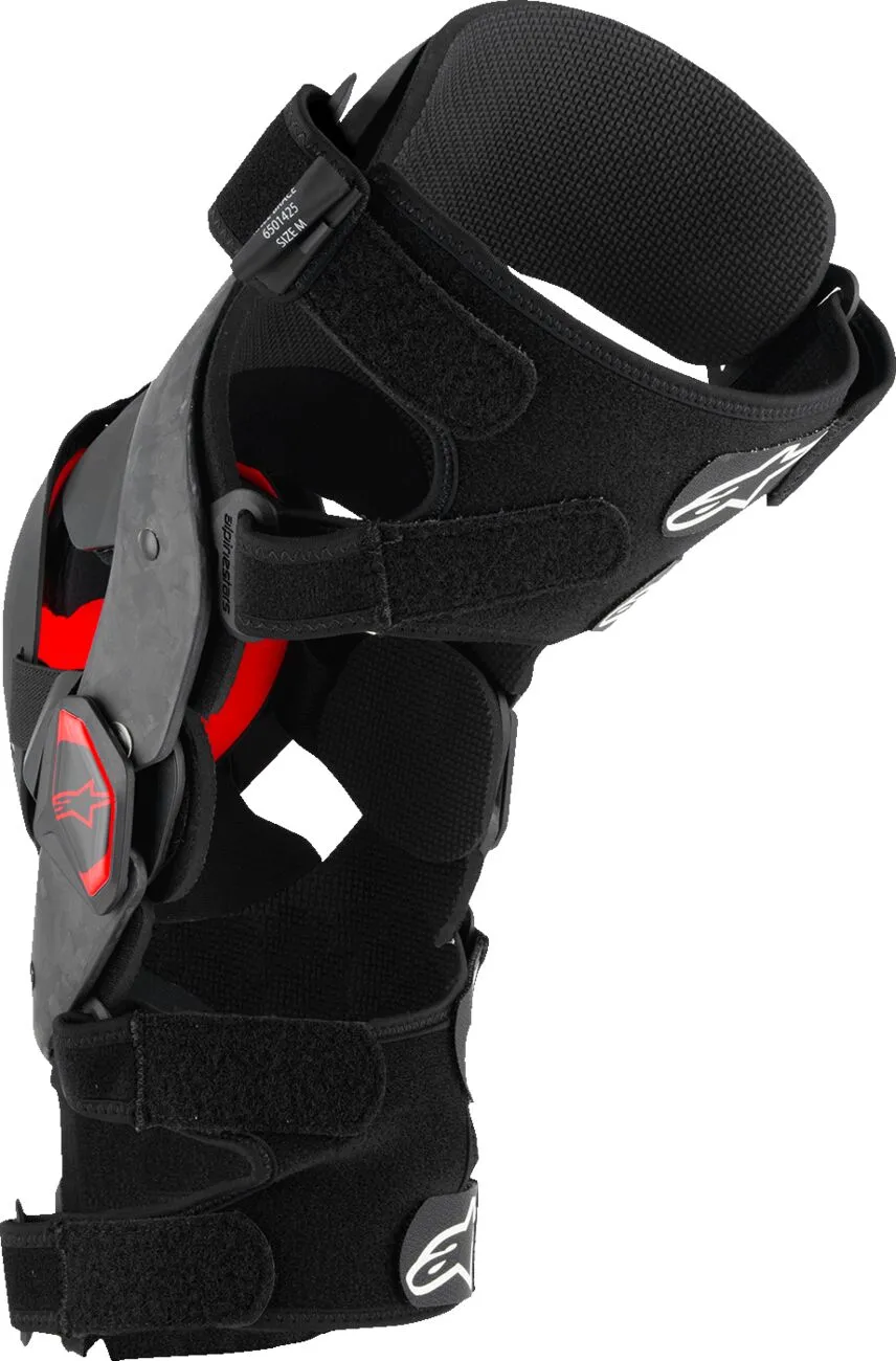 Rodillera Alpinestars SuperTech RK-10 Plasma Negro Rojo Rodillera Alpinestars SuperTech RK-10 Plasma Negro Rojo