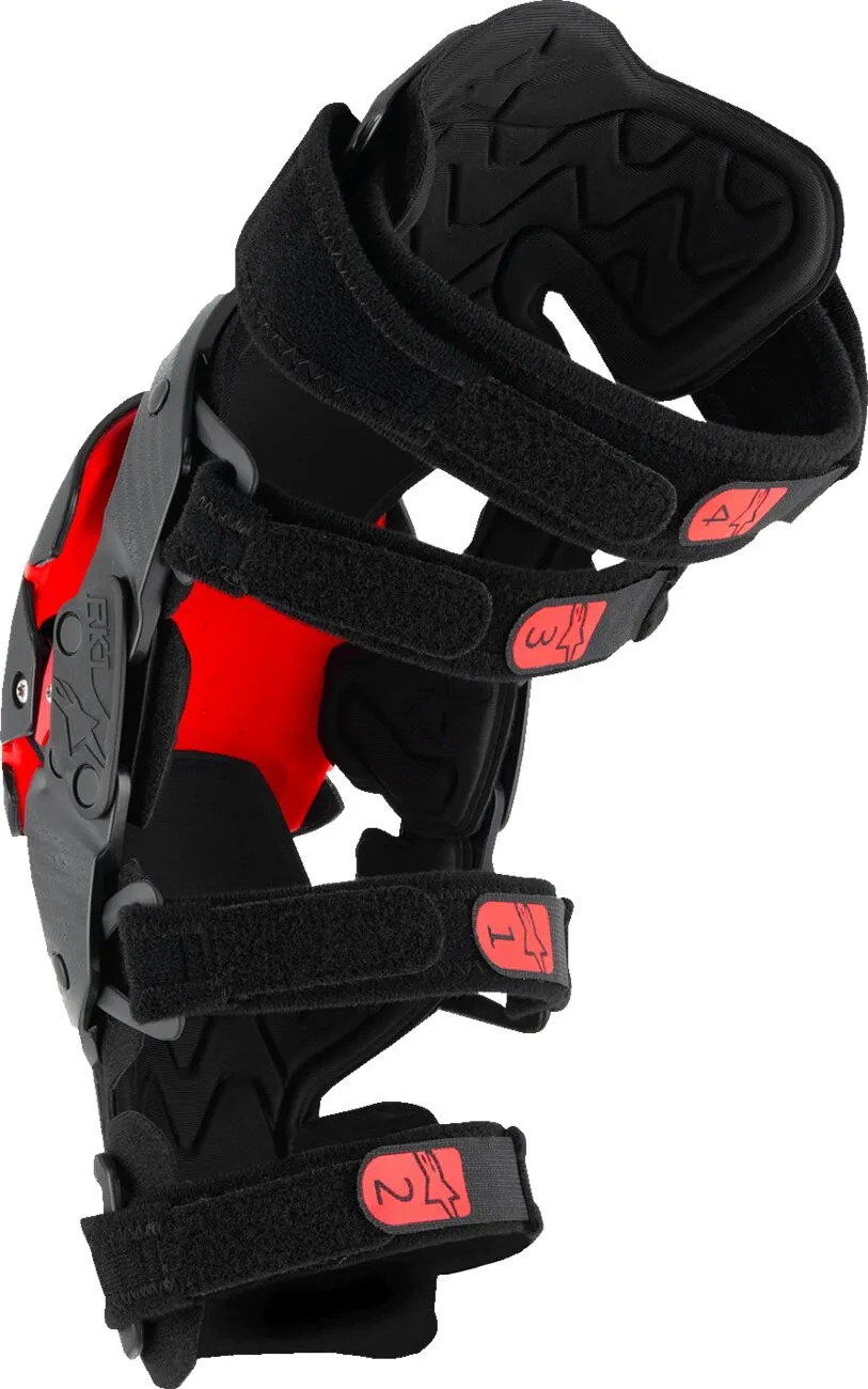 Rodilleras Alpinestars RK-1 Plasma Negro Rojo Rodilleras Alpinestars RK-1 Plasma Negro Rojo