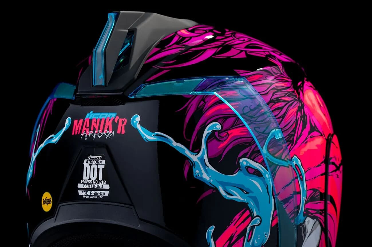 Casco ICON Airflorm MIPS Manik'RR Rosa Casco ICON Airflorm MIPS Manik'RR Rosa
