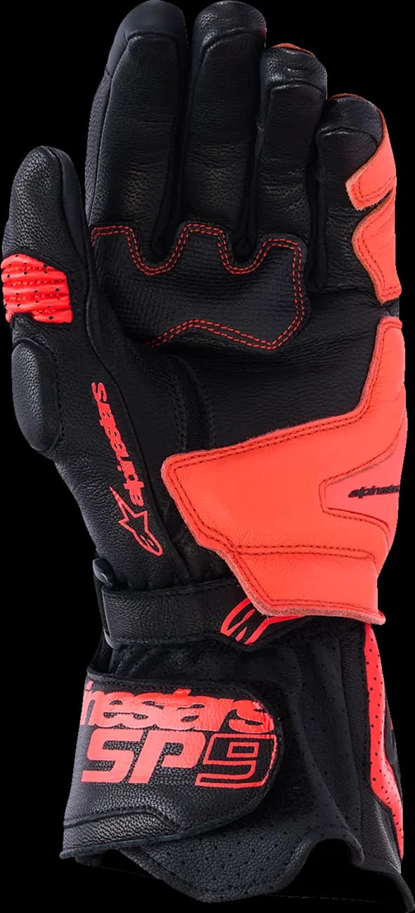 Guantes Alpinestars SP-9 Negro Rojo Guantes Alpinestars SP-9 Negro Rojo