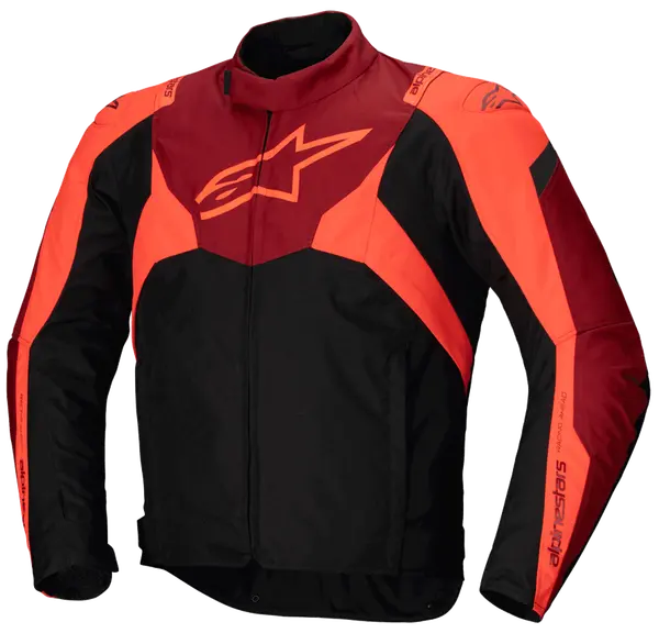 Chaqueta Alpinestars T-Jaws V4 Waterproof Rojo Neg image_1