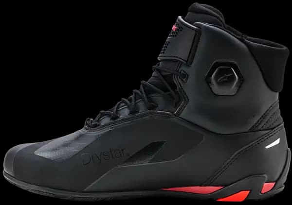 Botas Alpinestars FASTER-4 Drystar Negro Rojo Botas Alpinestars FASTER-4 Drystar Negro Rojo