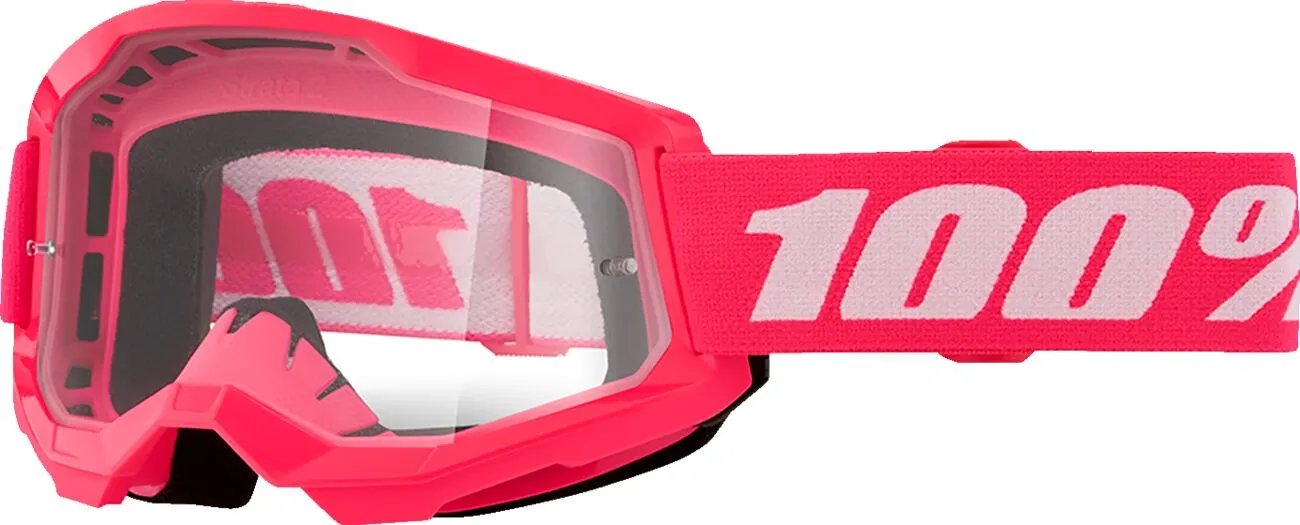 Gafas 100% Strata-2 Infantil Rosa Transparente image_1