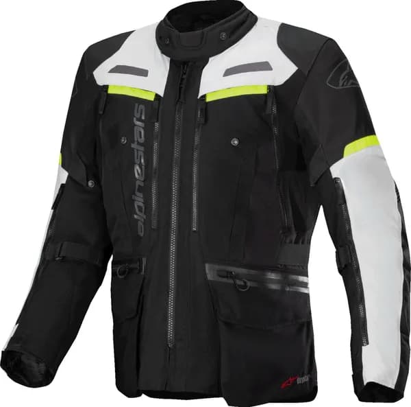 chaqueta Alpinestars Bogota Pro Drystar Negro Gris image_1