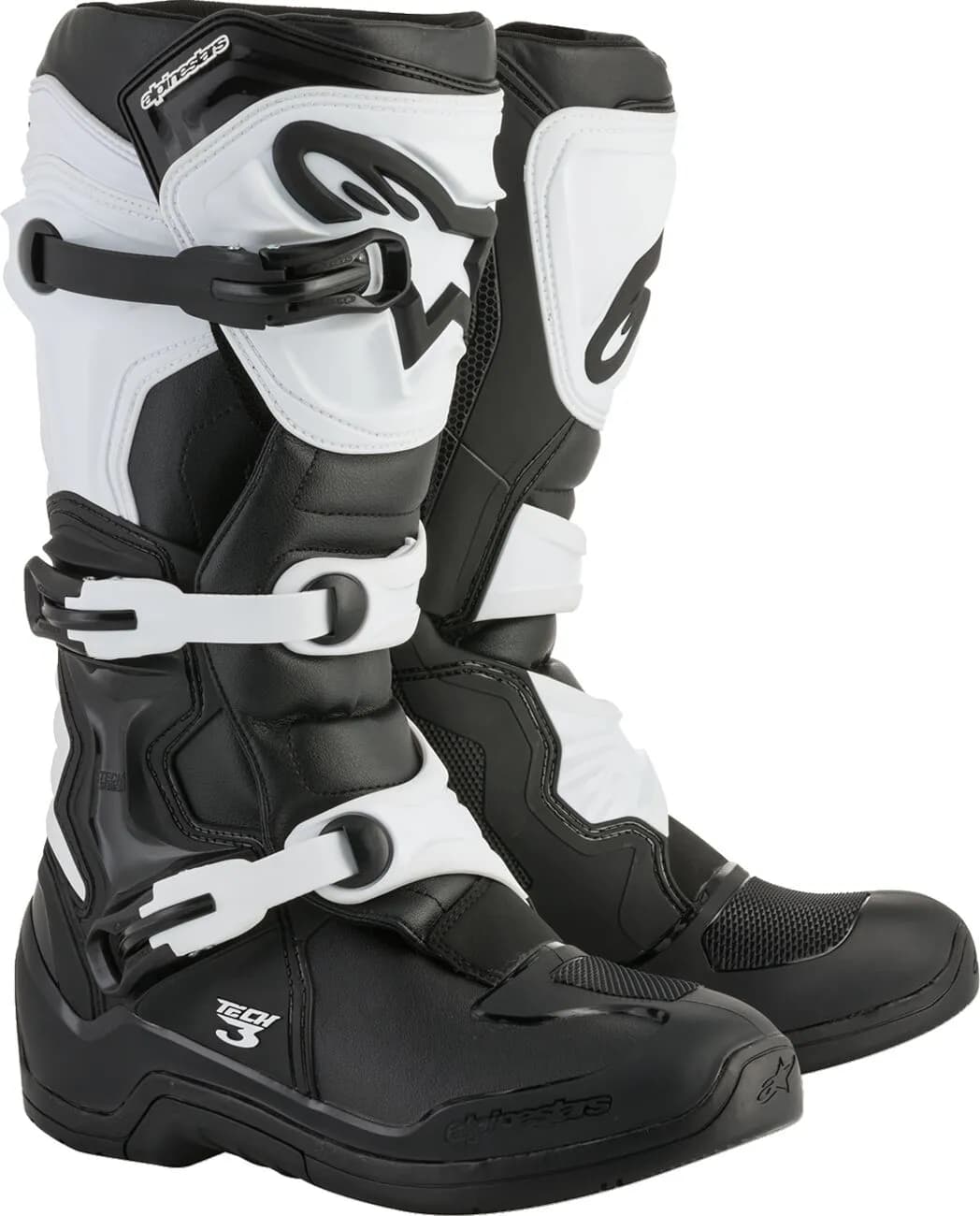 Botas Alpinestars Tech 3 Negro Blanco (Clonado) image_1