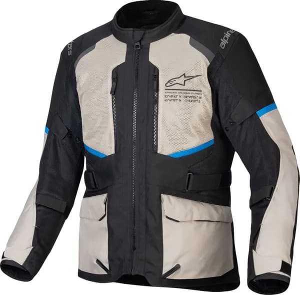 Chaqueta Alpinestars Andre Air Drystar Gris Azul image_1