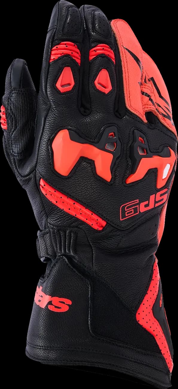 Guantes Alpinestars SP-9 Negro Rojo image_1