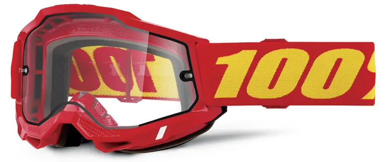 Gafas 100% Accuri-2 Enduro Rojo Transparente image_1