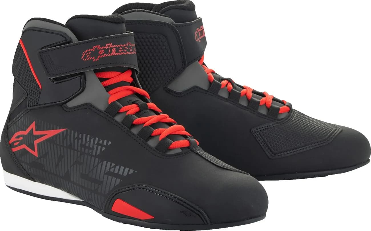 Botas Alpinestars Sektor Negro Rojo 2515518 image_1