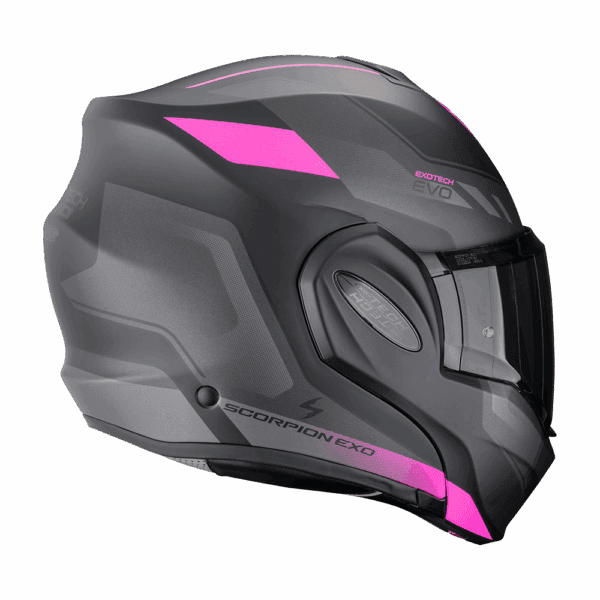 Casco Scorpion EXO-TECH Evo Socius Negro Rosa Mate Casco Scorpion EXO-TECH Evo Socius Negro Rosa Mate
