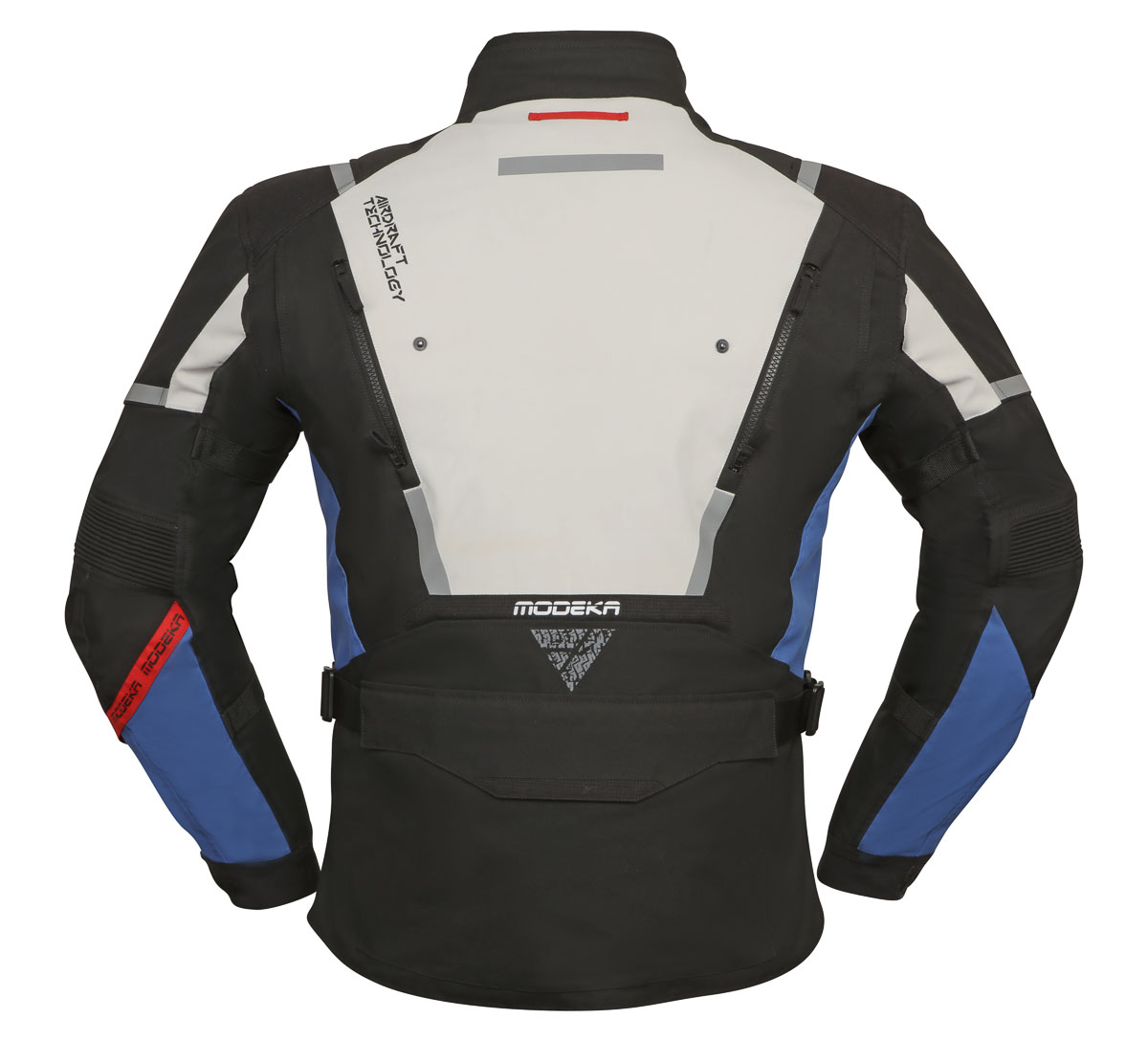 Chaqueta Modeka Trohn Gris Azul Chaqueta Modeka Trohn Gris Azul