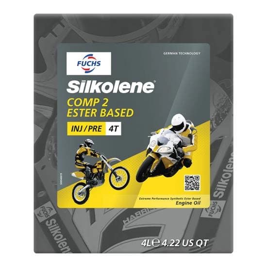 Aceite Silkolene Comp 2 2T Sintético 4L Cube - 602 image_1
